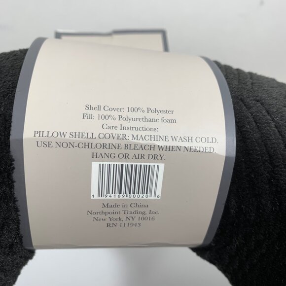 Velvet Travel Pillow With Memory Foam For Comfort & Support By Mythology NWT - Picture 3 of 3